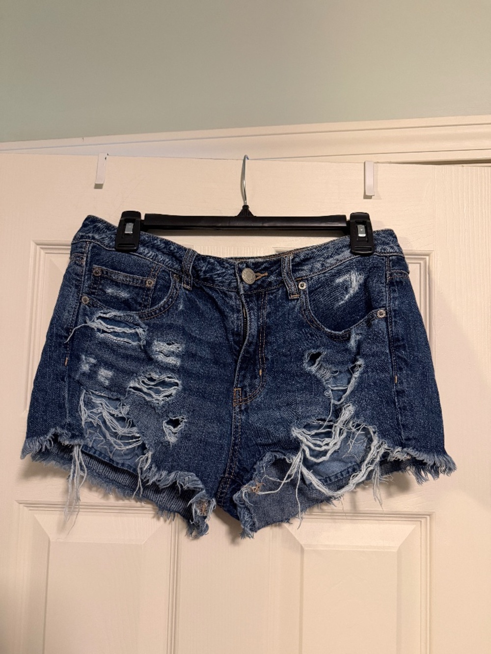 American eagle denim shorts size 6